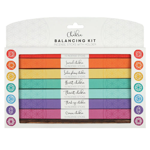 Kit d'encens d'équilibrage des chakras