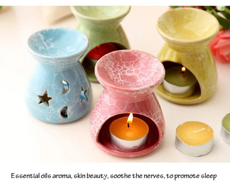 Candle Aromatherapy Furnace Aromatherapy Lamp Essential Oil Furnace Household Romantic Burner Home  Decor