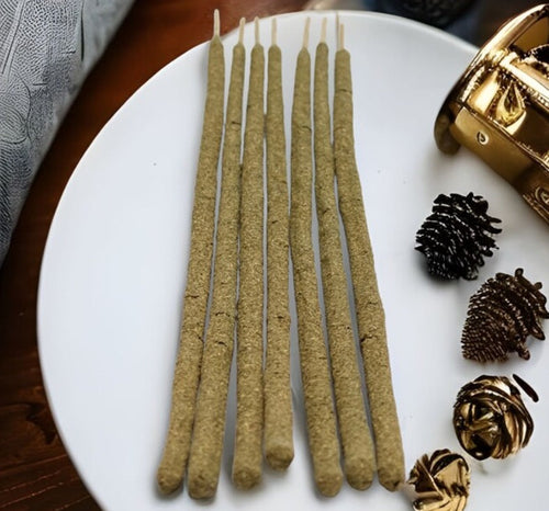 Bâtons d'encens naturels à l'eucalyptus faits à la main, 7 bâtons