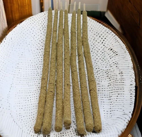 Bâtons d'encens naturels à l'eucalyptus faits à la main, 7 bâtons