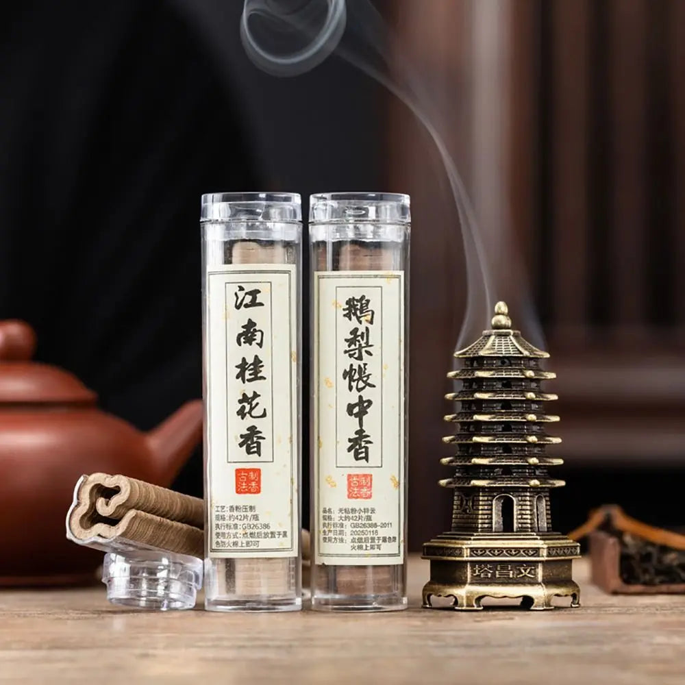 New Chinese Style Incense Burner Zinc Alloy Vertical Indoor Aromatherapy Good Symbolism Accessories Incense Burning Gifts