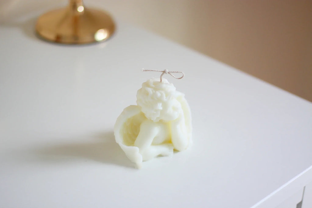 Cute Candles Cupid Angel Scented Candles Ins Small Art Decorative Aromatic Candles Home Fragrant Decoration Posing Props
