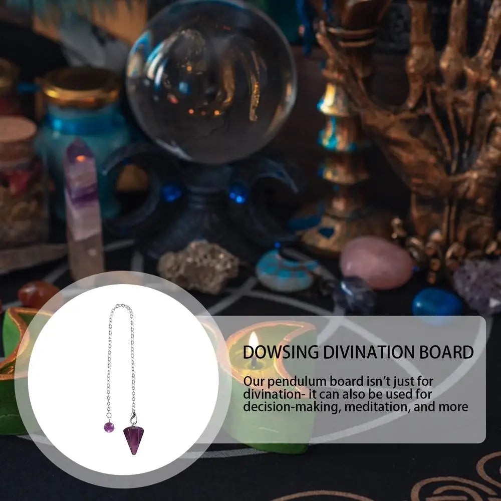 1pcs Wooden Pendulum Board Star Pendulum Board Dowsing Divination Board Energy Carven Plate Healing Meditation Board Ornament