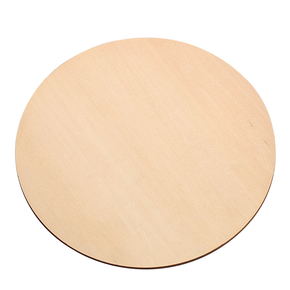 25cm Round Seven Star Array Wooden Pendulum Board Altar Divination Supplies Pine Energy Board Home Ornamental Furnishings Crafts