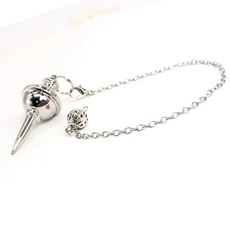 Copper Metal Pendulum for Dowsing Divination Energy Work Meditation Scrying Witchcraft Pendulums Tool Spiritual Pendulos