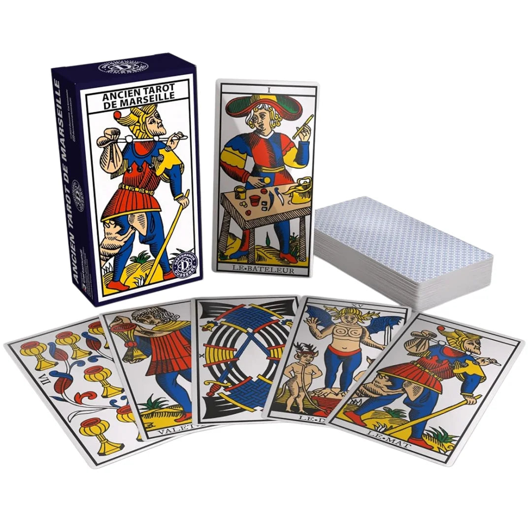 Vintage Oracle Card Set, French Version, Tabletop Game for Family & Friends Gatherings, Ideal for Beginners & Collectors, Gift