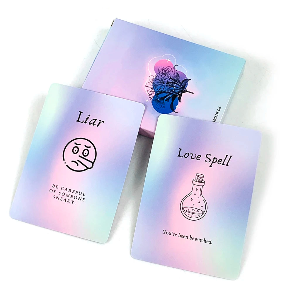 Exquisite Oracle Cards 41 Oracle Cards English Version Deck Divination Party Game  Leisure Entertainment Card Game