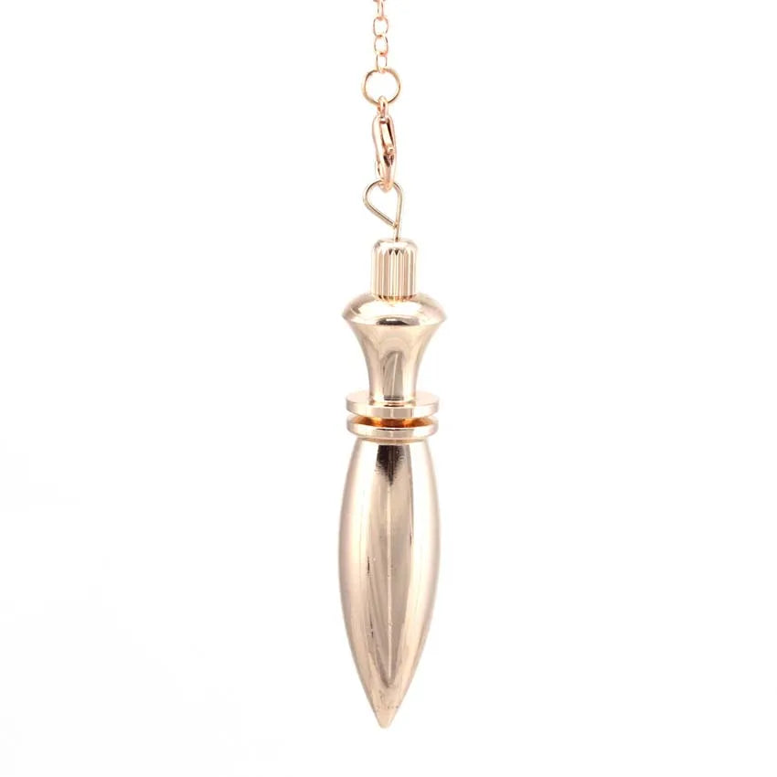 Dowsing Divination Pendulum Karnak Egyptian Metal Pendulums Brass Pendant Healing Heavy Dowser Reiki Spiritual Pendulos Tool