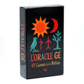 L'Oracle Gé - 61 lames & la notice Cartes de tarot françaises Oracle divin Ce jeu divinatoire au graphisme simple et éloquent co