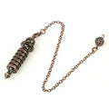Metal Copper Pendulum for Divination Dowsing Reiki Healing Dowsing Wicca Balancing Spiritual Isis Pointed Pendulum Pendulos X005