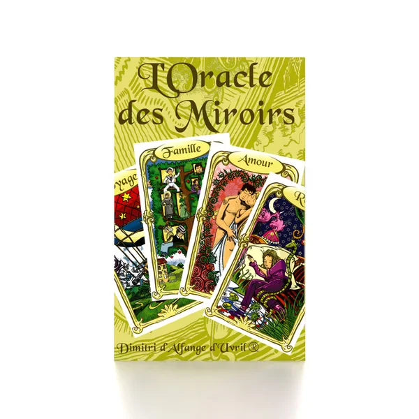Vintage Oracle Card Set, French Version, Tabletop Game for Family & Friends Gatherings, Ideal for Beginners & Collectors, Gift
