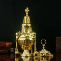 Orthodox Incense Burner - Large Hanging Incense Burner Elegant and Exquisite Incense Burner Home Wall Decoration