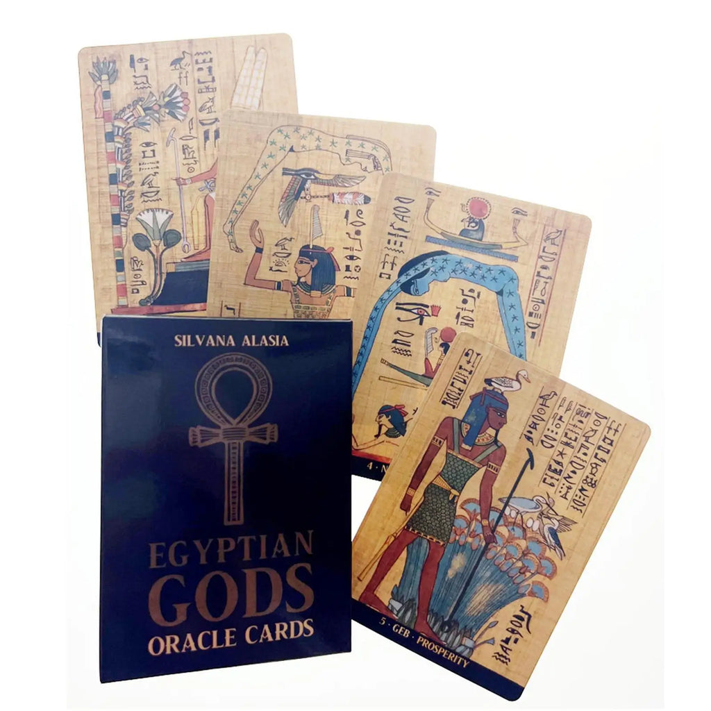 EGYPTIAN GODS ORACLE CARDS Board Game Oracle Cards Family Party English Playing Cards