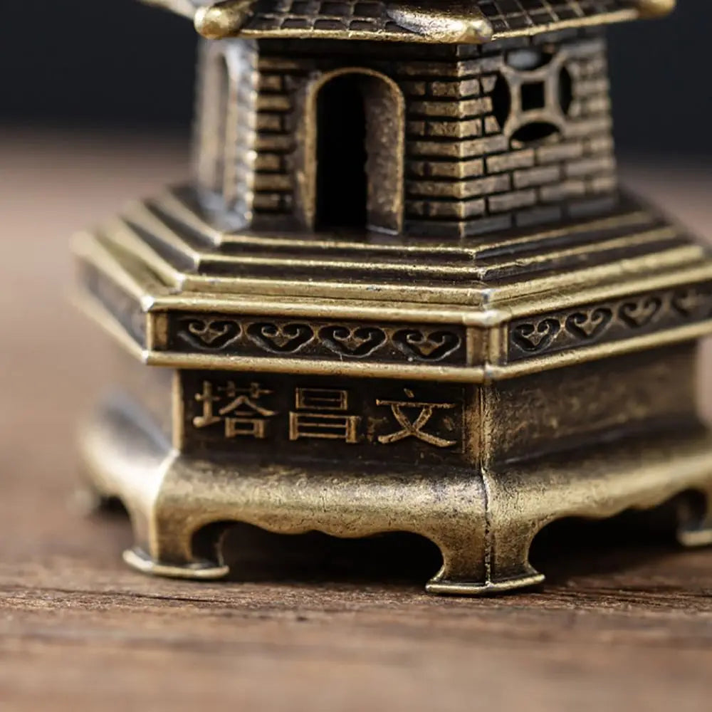 New Chinese Style Incense Burner Zinc Alloy Vertical Indoor Aromatherapy Good Symbolism Accessories Incense Burning Gifts