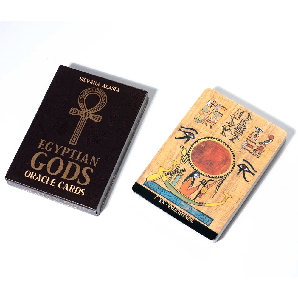 EGYPTIAN GODS ORACLE CARDS Board Game Oracle Cards Family Party English Playing Cards
