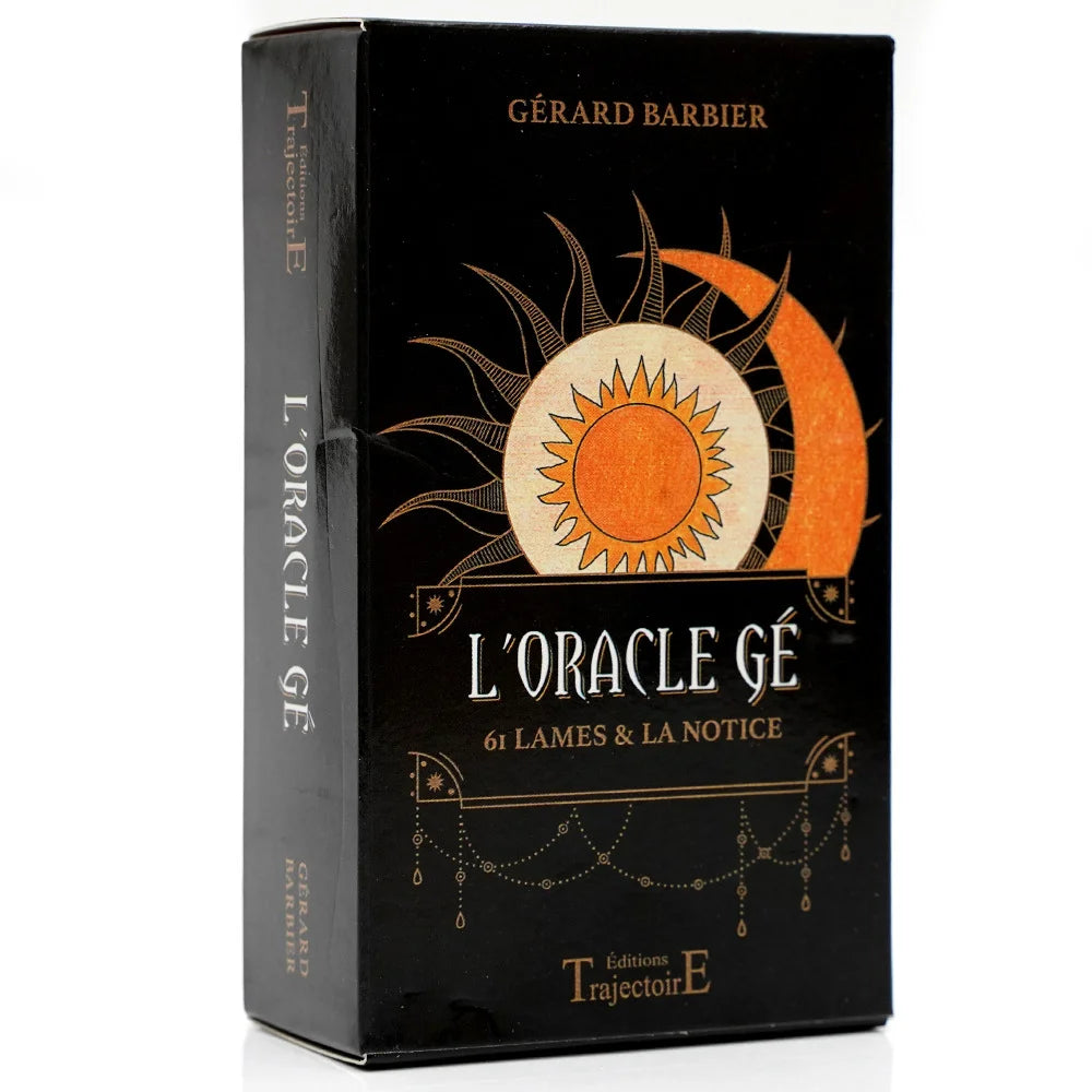 Vintage Oracle Card Set, French Version, Tabletop Game for Family & Friends Gatherings, Ideal for Beginners & Collectors, Gift