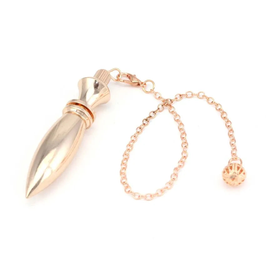 Dowsing Divination Pendulum Karnak Egyptian Metal Pendulums Brass Pendant Healing Heavy Dowser Reiki Spiritual Pendulos Tool
