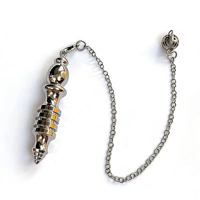 Metal Copper Pendulum for Divination Dowsing Reiki Healing Dowsing Wicca Balancing Spiritual Isis Pointed Pendulum Pendulos X005