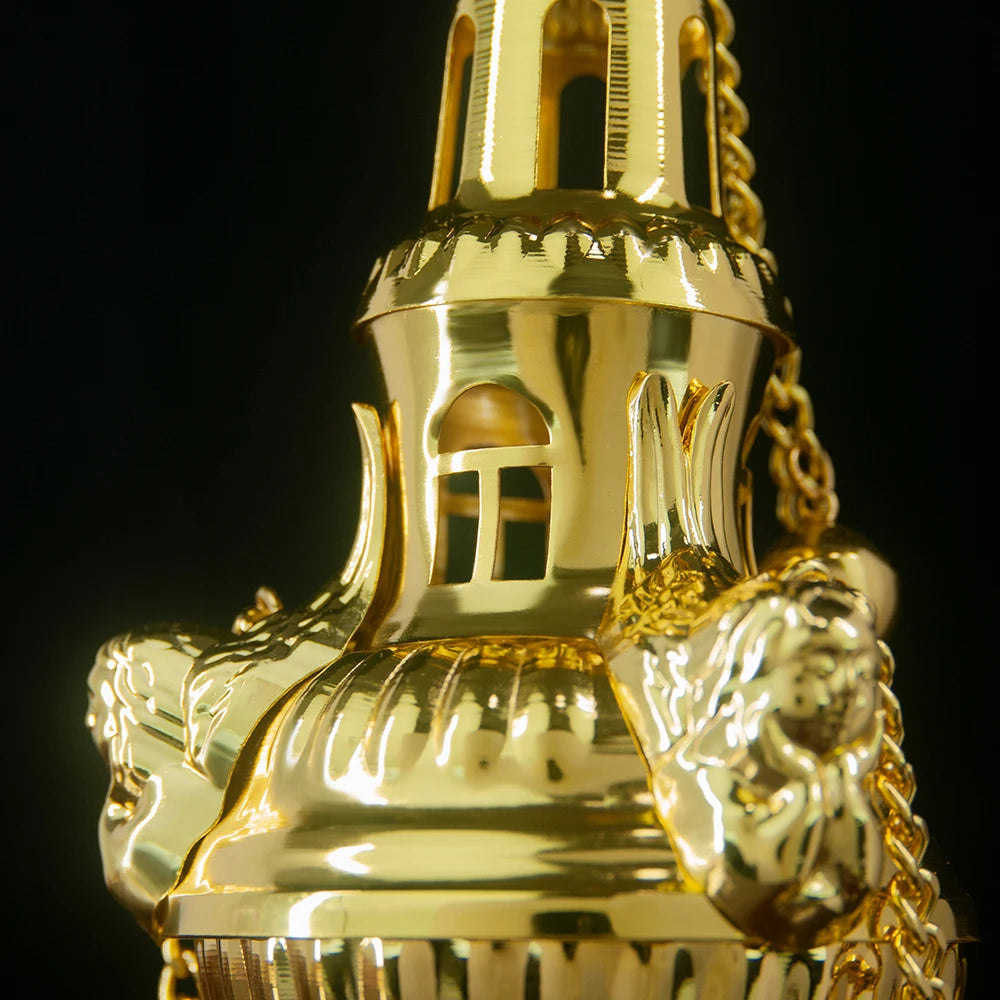 Orthodox Incense Burner - Large Hanging Incense Burner Elegant and Exquisite Incense Burner Home Wall Decoration
