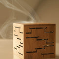 Brûle-Encens en Bambou Sculpté — Rituel & Décoration