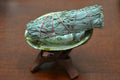 Kit de purification en abalone avec encens brûlant