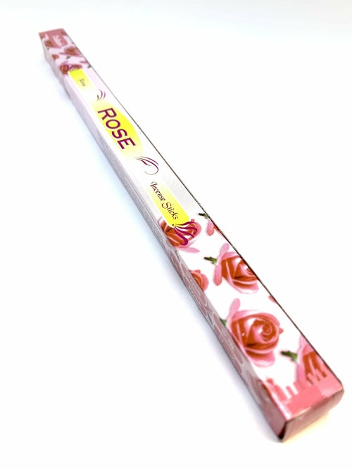 Bâtonnets d'Encens à la Rose — Lot de 8 | Tulasi