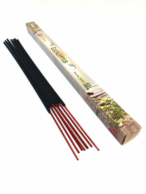 Bâtons d'encens à l'eucalyptus (Paquet de 8 bâtons)